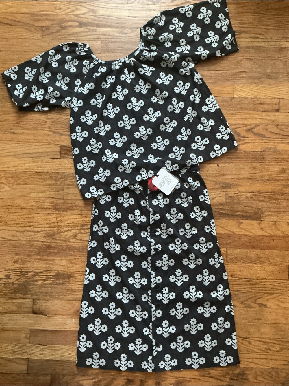 Ace & Jig Ruth Gardenia NWT AJ1091L + Matching Coordinating Top Slow Fashion